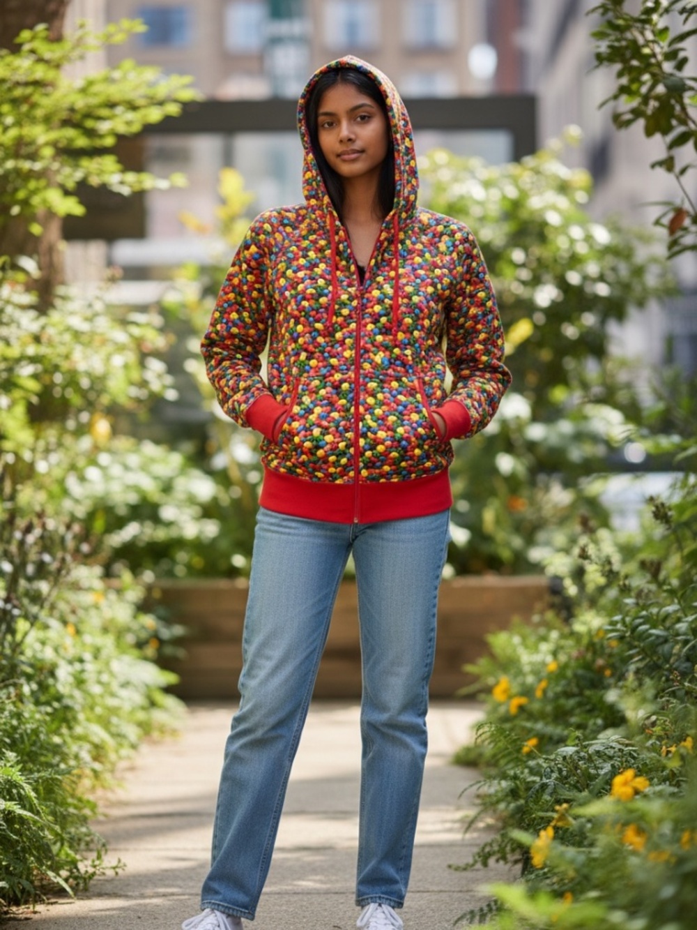 M&Ms Hoodie - Size Small, Unisex - Picture 6 of 6